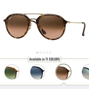 Ray ban sunglasses!! pilot shape, tortoise color